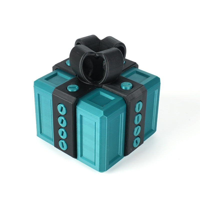 Annoying gift box: a prank middle finger that pops out. A novel and interesting prank toy for adults.