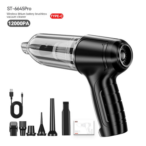 Portable Wireless Car Vacuum Cleaner | 12000Pa Handheld Cordless Vacuum for Car & Home
