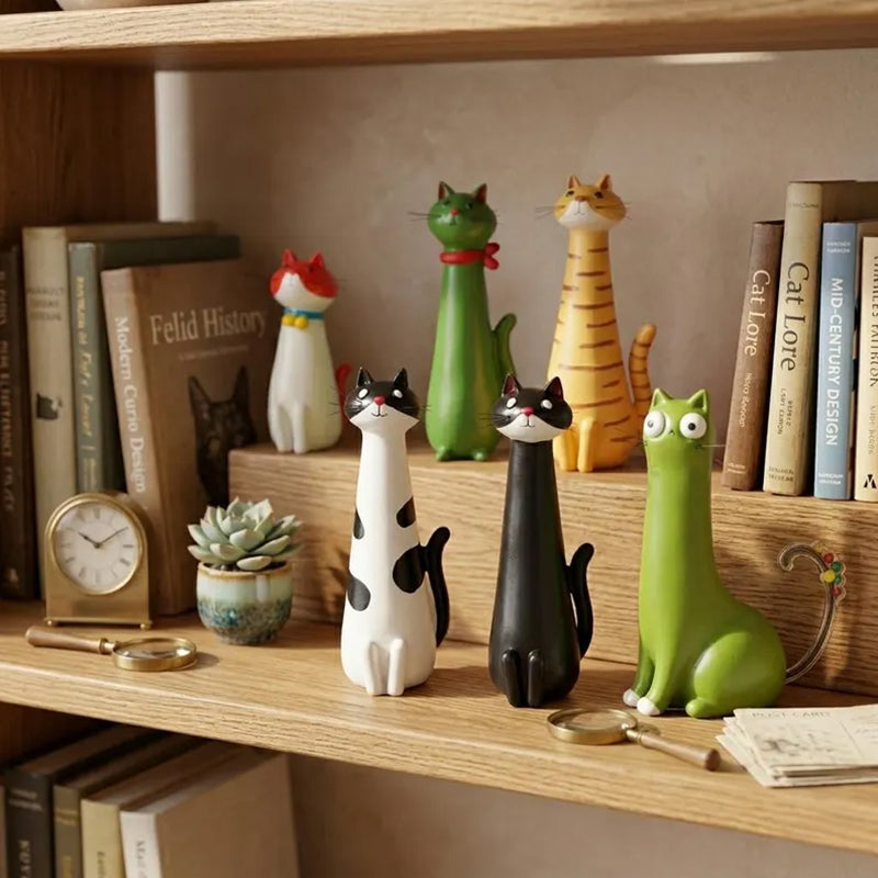 Creative Cat Vase | Handmade Decorative Flower Holder for Home & Office Décor