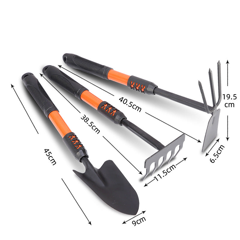 Heavy-Duty Garden Hand Shovel, Carbon Steel Gardening Trowel, Digging Tool for Planting, Weeding & Transplanting