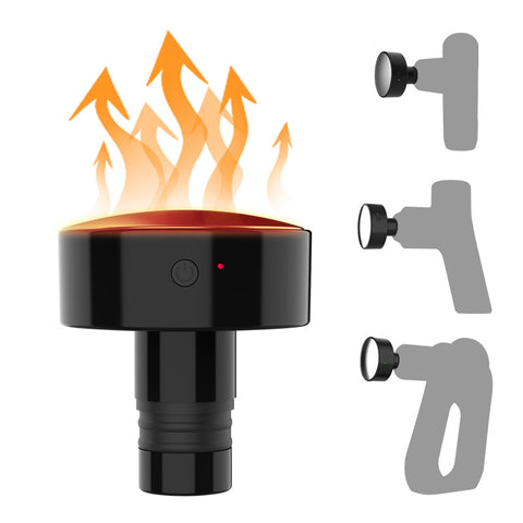 Rechargeable Hot Compress Massage Device, USB Heated Massager for Relaxation & Muscle Comfort