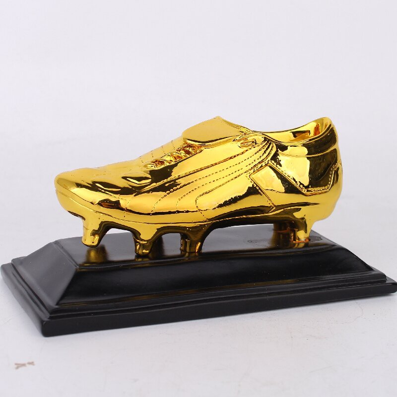 Golden Boot Trophy Award | Resin Football Shoe Trophy Ornament & Sports Souvenir