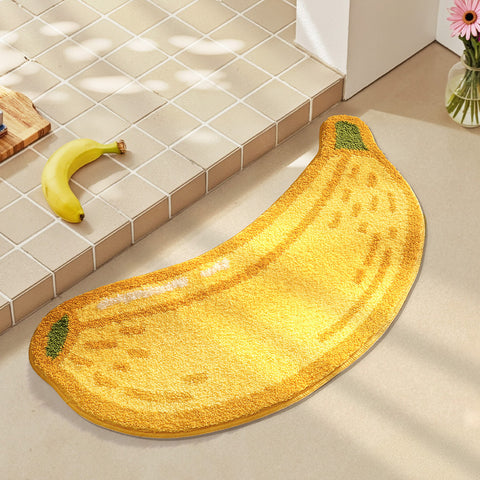 Bathroom floor mat anti slip mat fruit absorbent carpet decorative mat