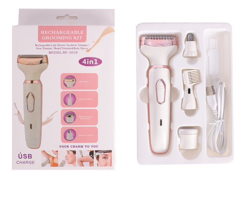 USB Rechargeable Hair Remover for Women | Portable Electric Face & Body Hair Removal Device