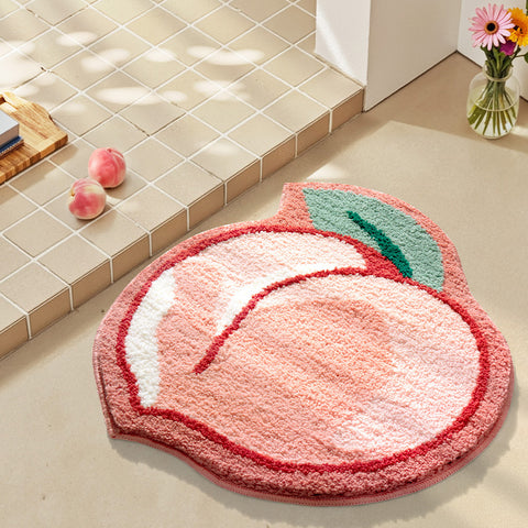 Bathroom floor mat anti slip mat fruit absorbent carpet decorative mat