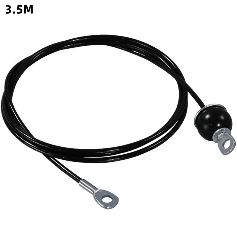 Fitness Pulley Steel Cable Replacement, Stainless Steel Wire Rope with PU Coating for Home Gym Cable Machines