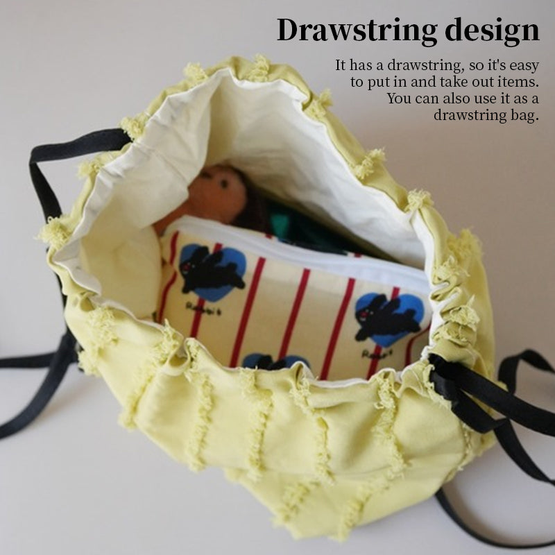 Korean Style Living Room Tissue Box Cover - Cake Design Decorative Fabric Holder, Cute Home Decor for Girls