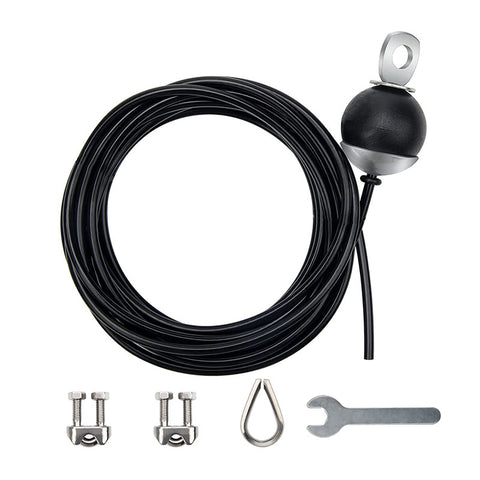 Fitness Pulley Steel Cable Replacement, Stainless Steel Wire Rope with PU Coating for Home Gym Cable Machines