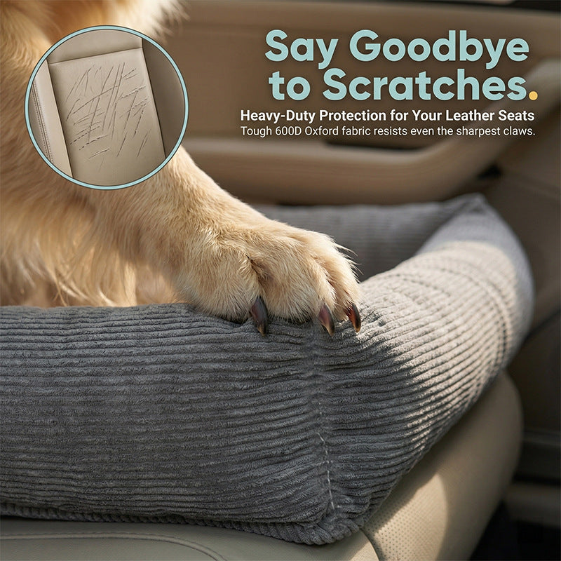 Car Pet Mat Dog Bed | Non-Slip Travel Seat Cover for Dogs & Cats