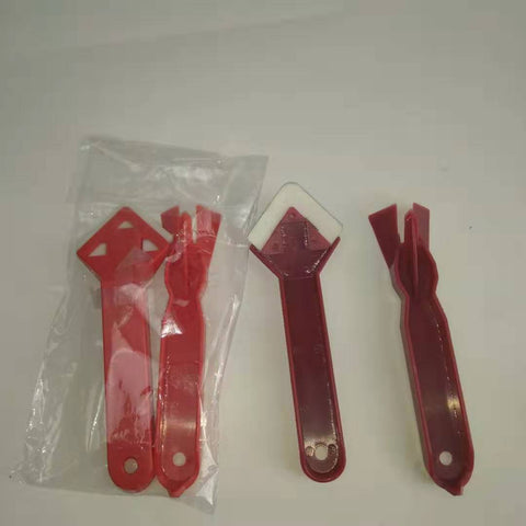 2 Set Caulking Tool Kit | Silicone Sealant Remover & Finishing Tools for Bathroom & Kitchen