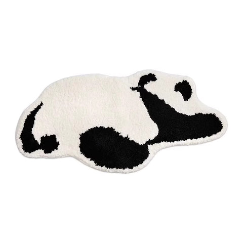 Plush toilet bathroom door anti slip imitation cashmere carpet bathroom floor mat