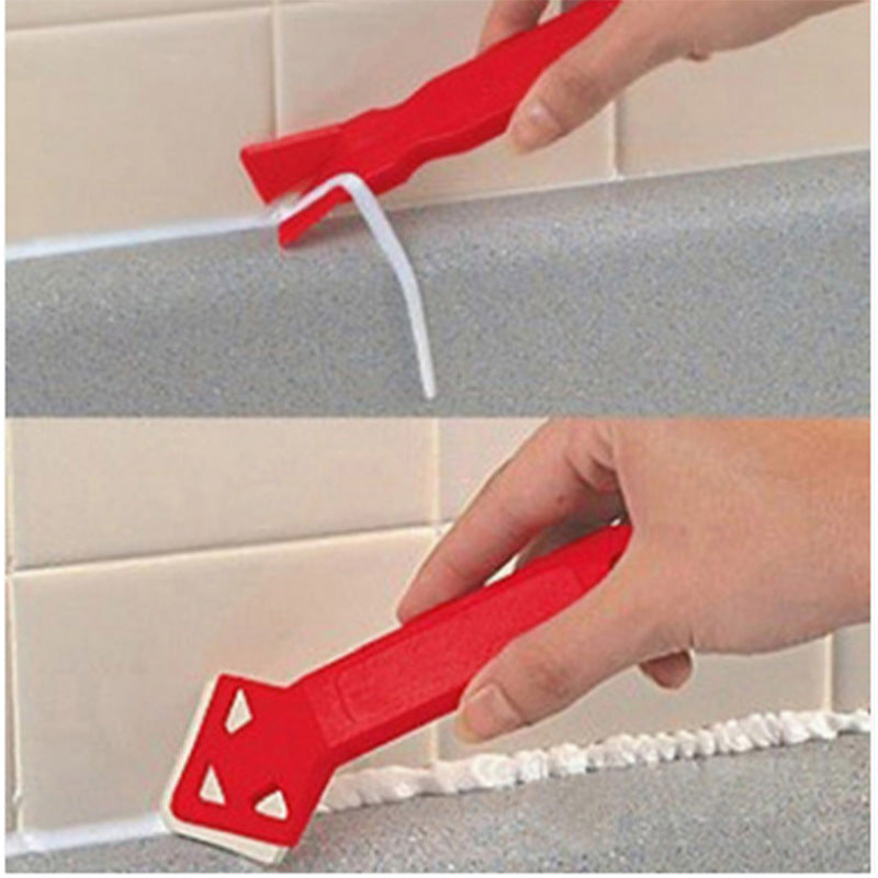 2 Set Caulking Tool Kit | Silicone Sealant Remover & Finishing Tools for Bathroom & Kitchen