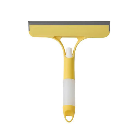 3-in-1 Window Cleaning Tool, Glass Scraper & Squeegee, Mirror and Surface Cleaner
