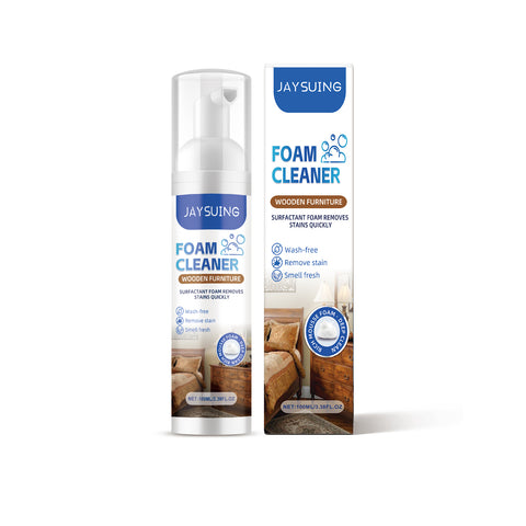 Wood Furniture Foam Cleaner, Wood Care & Polish Cleaning Spray, Furniture Maintenance Foam