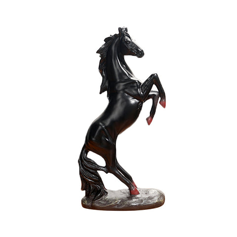 Modern Resin Horse Statue | European Style Decorative Ornament for Home & Office