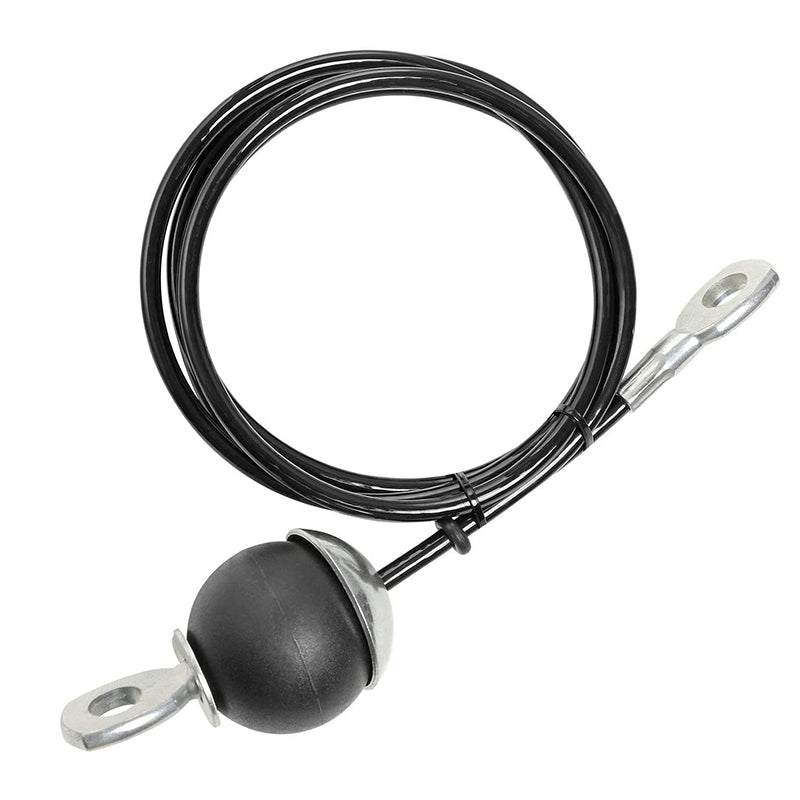 Fitness Pulley Steel Cable Replacement, Stainless Steel Wire Rope with PU Coating for Home Gym Cable Machines