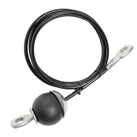 Fitness Pulley Steel Cable Replacement, Stainless Steel Wire Rope with PU Coating for Home Gym Cable Machines