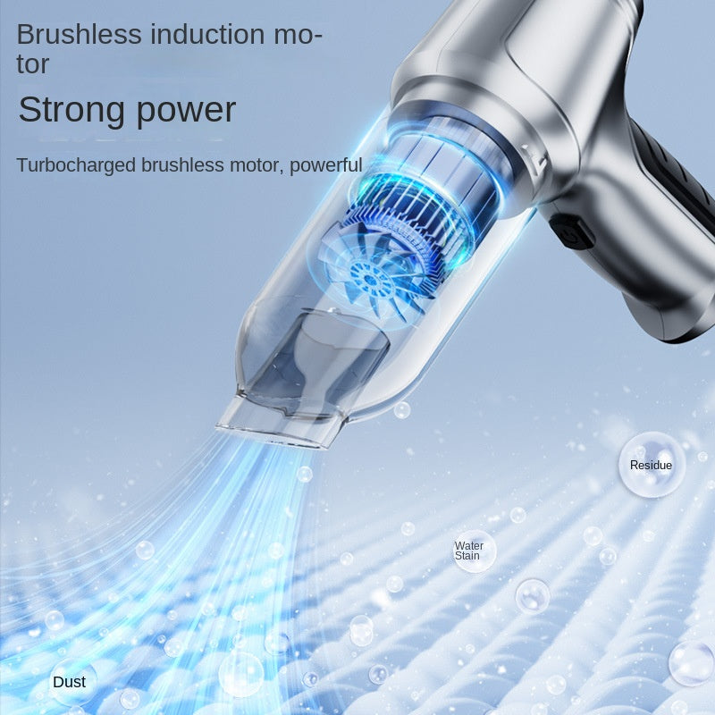 Portable Wireless Car Vacuum Cleaner | 12000Pa Handheld Cordless Vacuum for Car & Home