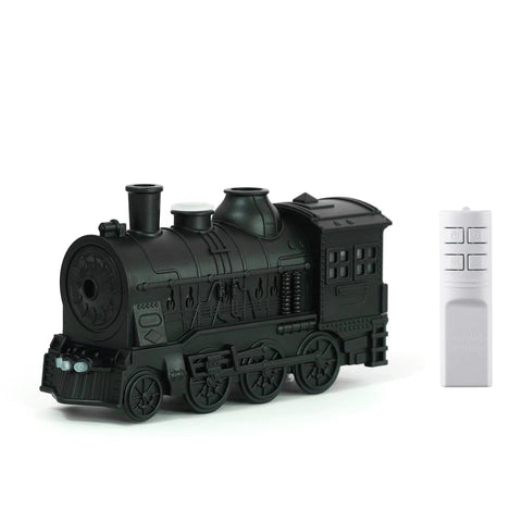 Train Shape Aromatherapy Diffuser | Ultrasonic Essential Oil Humidifier with LED Light & Double Mist
