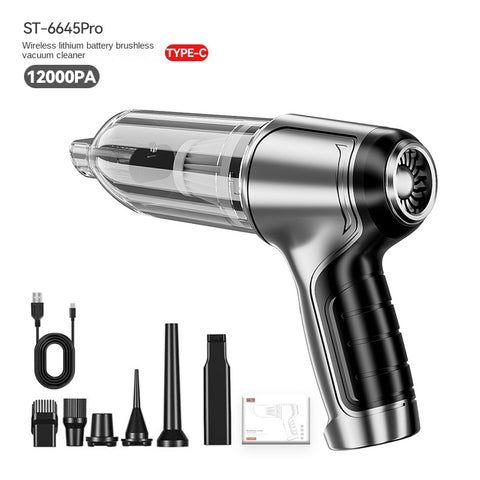 Portable Wireless Car Vacuum Cleaner | 12000Pa Handheld Cordless Vacuum for Car & Home