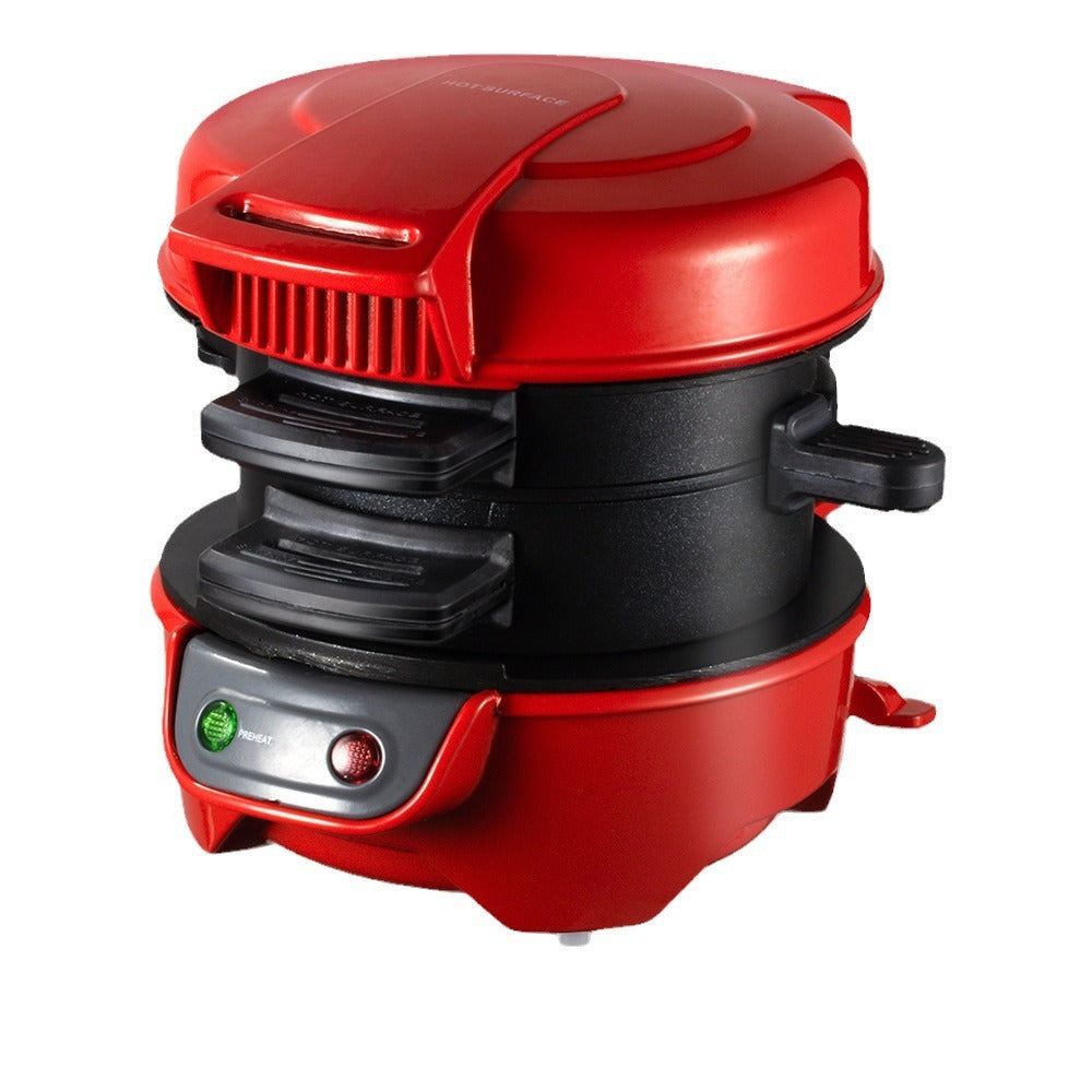 Electric Burger Maker & Sandwich Machine | 800W Breakfast Maker for Burgers, Omelets & Sandwiches