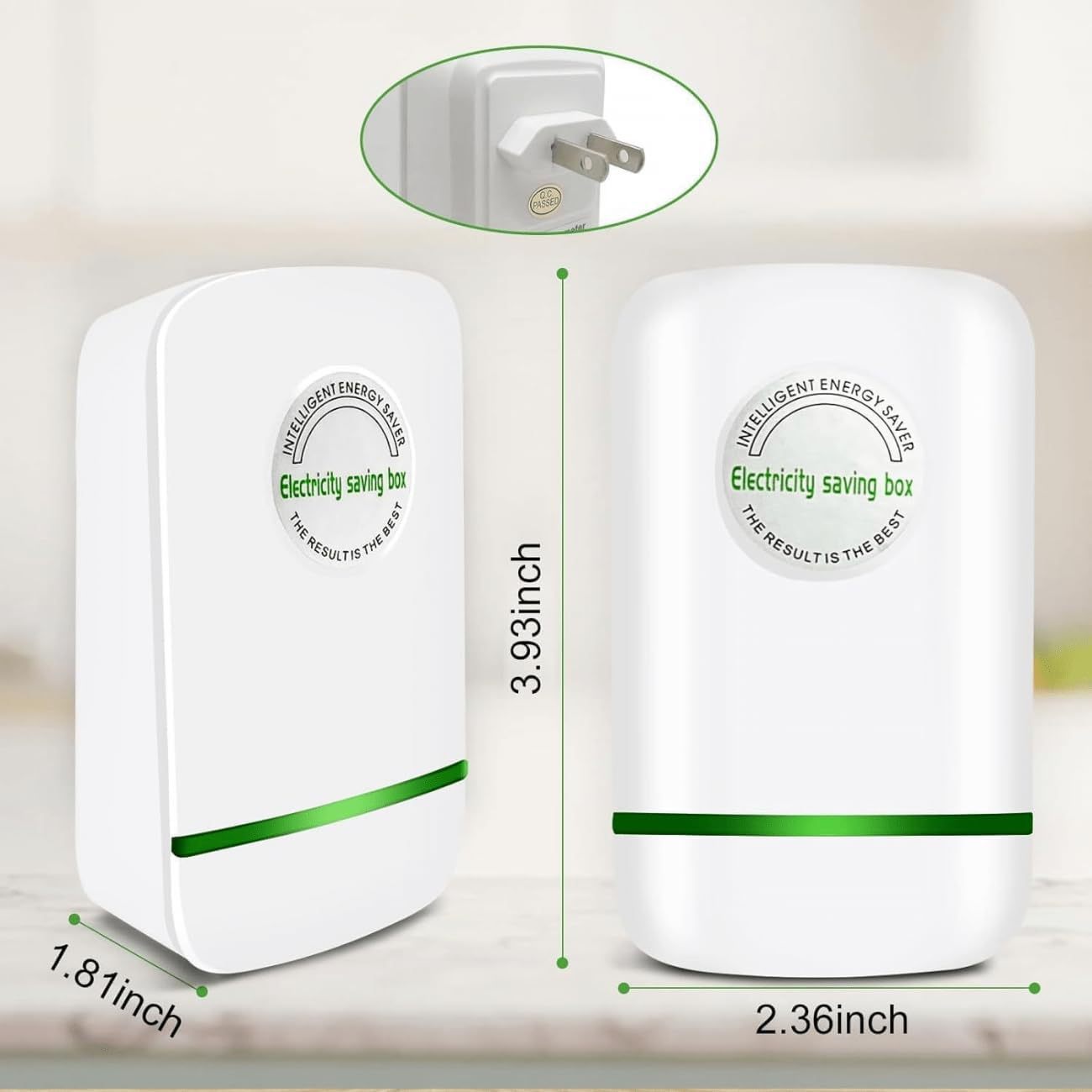 Smart Home Energy Saver, Voltage Stabilizer, Household Power Saver, EU/US/UK/AU Plug