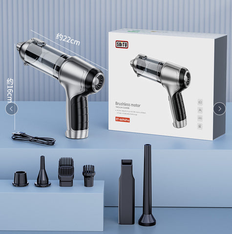 Portable Wireless Car Vacuum Cleaner | 12000Pa Handheld Cordless Vacuum for Car & Home