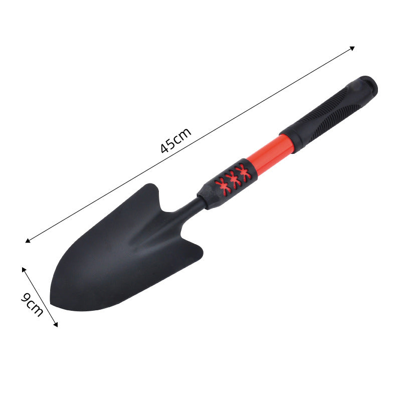 Heavy-Duty Garden Hand Shovel, Carbon Steel Gardening Trowel, Digging Tool for Planting, Weeding & Transplanting