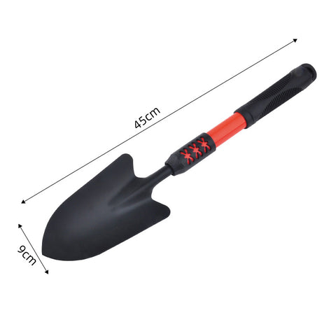 Heavy-Duty Garden Hand Shovel, Carbon Steel Gardening Trowel, Digging Tool for Planting, Weeding & Transplanting