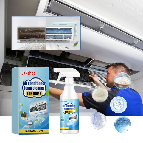 Air Conditioner Foam Cleaner, AC Cleaning Spray, Air Conditioning Coil & Filter Cleaner, Odor Remover