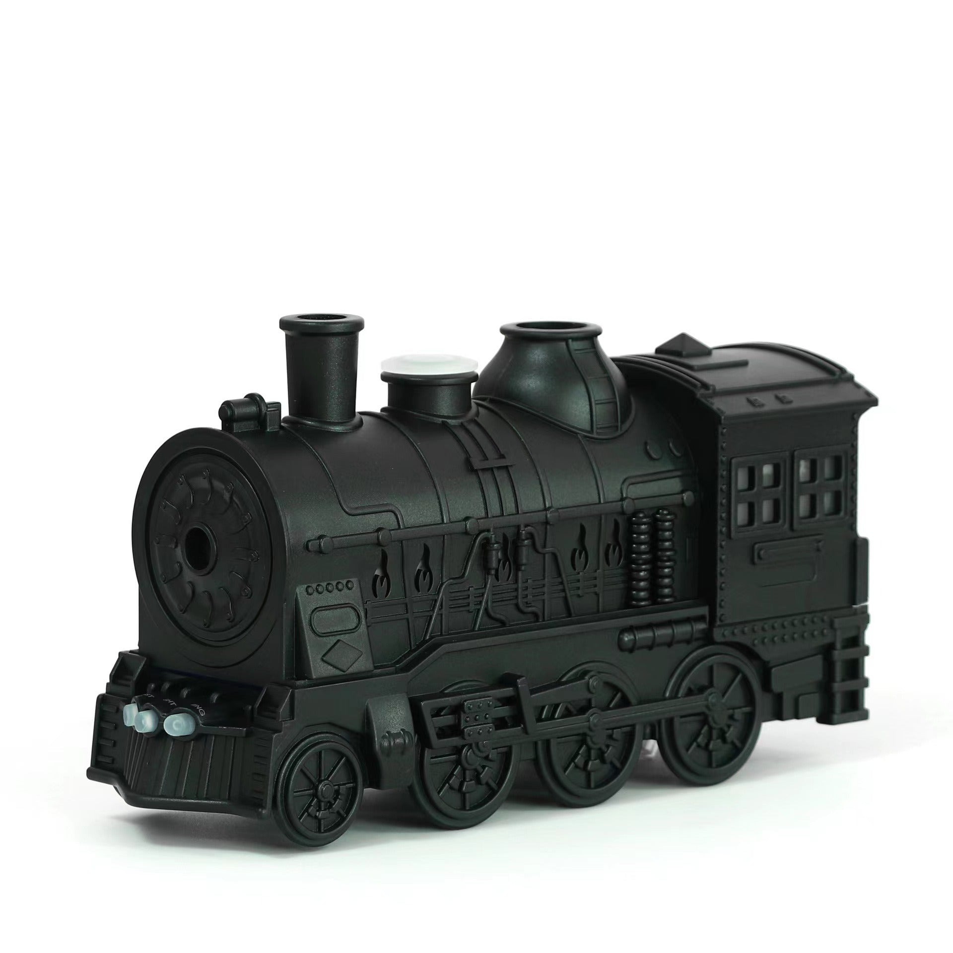 Train Shape Aromatherapy Diffuser | Ultrasonic Essential Oil Humidifier with LED Light & Double Mist