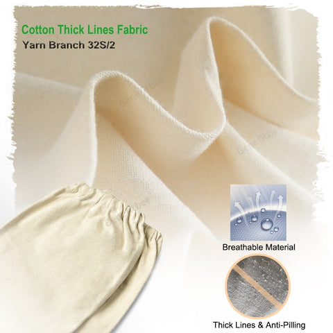BENEFITBEE Beekeeping Gloves, Sheepskin & Canvas Protective Bee Gloves, Long Sleeve Beekeeper Safety Gloves