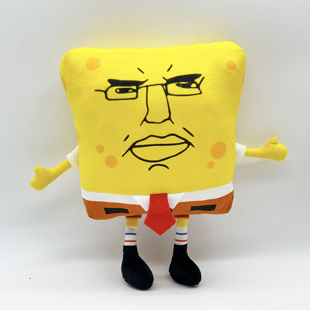 Chudbob Plush Funny Sponge Uncle Stuffed Toy | Cute Soft Plush Doll Gift