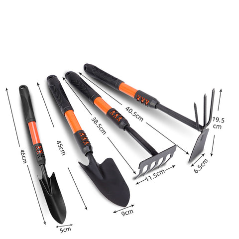 Heavy-Duty Garden Hand Shovel, Carbon Steel Gardening Trowel, Digging Tool for Planting, Weeding & Transplanting