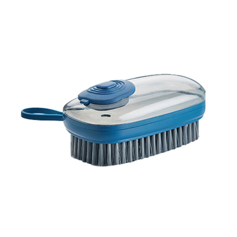 Automatic Soap Dispensing Cleaning Brush, Refillable Dish Scrub Brush with Removable Brush Heads
