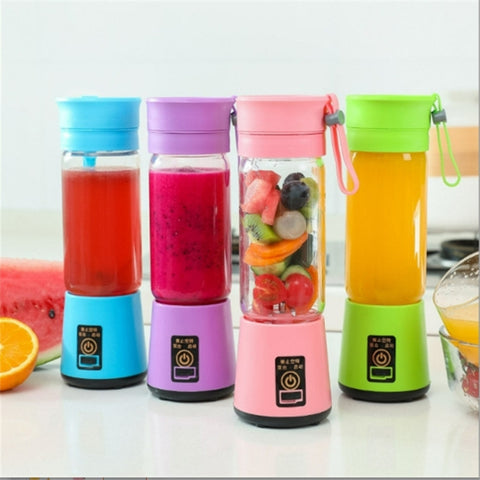 Portable Wireless USB Charging Juicer Cup, Multi-Function Mini Blender
