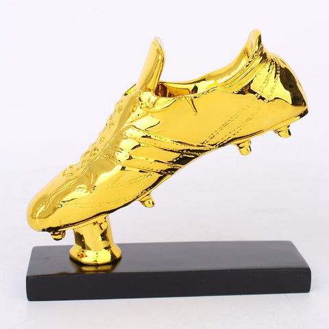 Golden Boot Trophy Award | Resin Football Shoe Trophy Ornament & Sports Souvenir