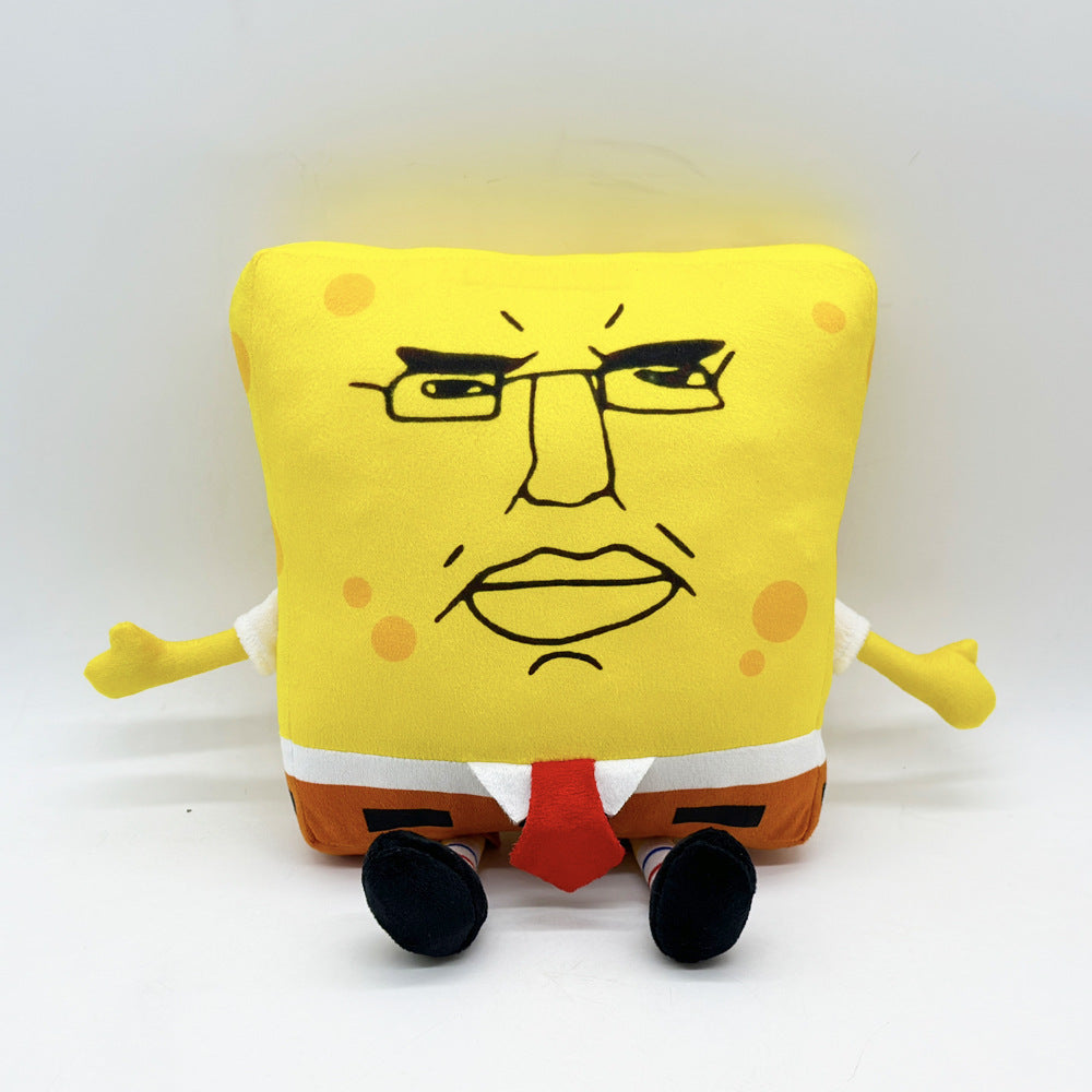 Chudbob Plush Funny Sponge Uncle Stuffed Toy | Cute Soft Plush Doll Gift