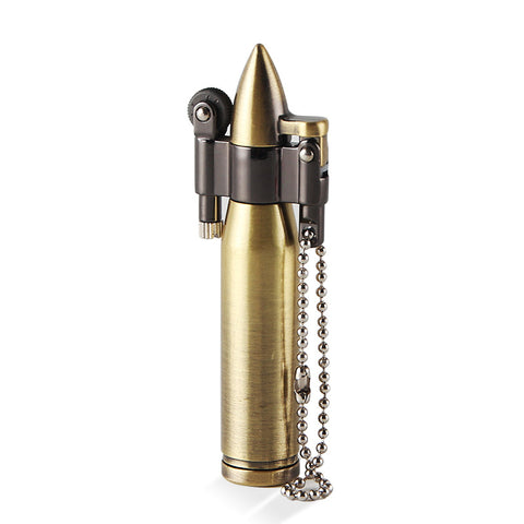 Creative Metal Lighter with Hanging Chain | Portable Vintage Pocket Lighter